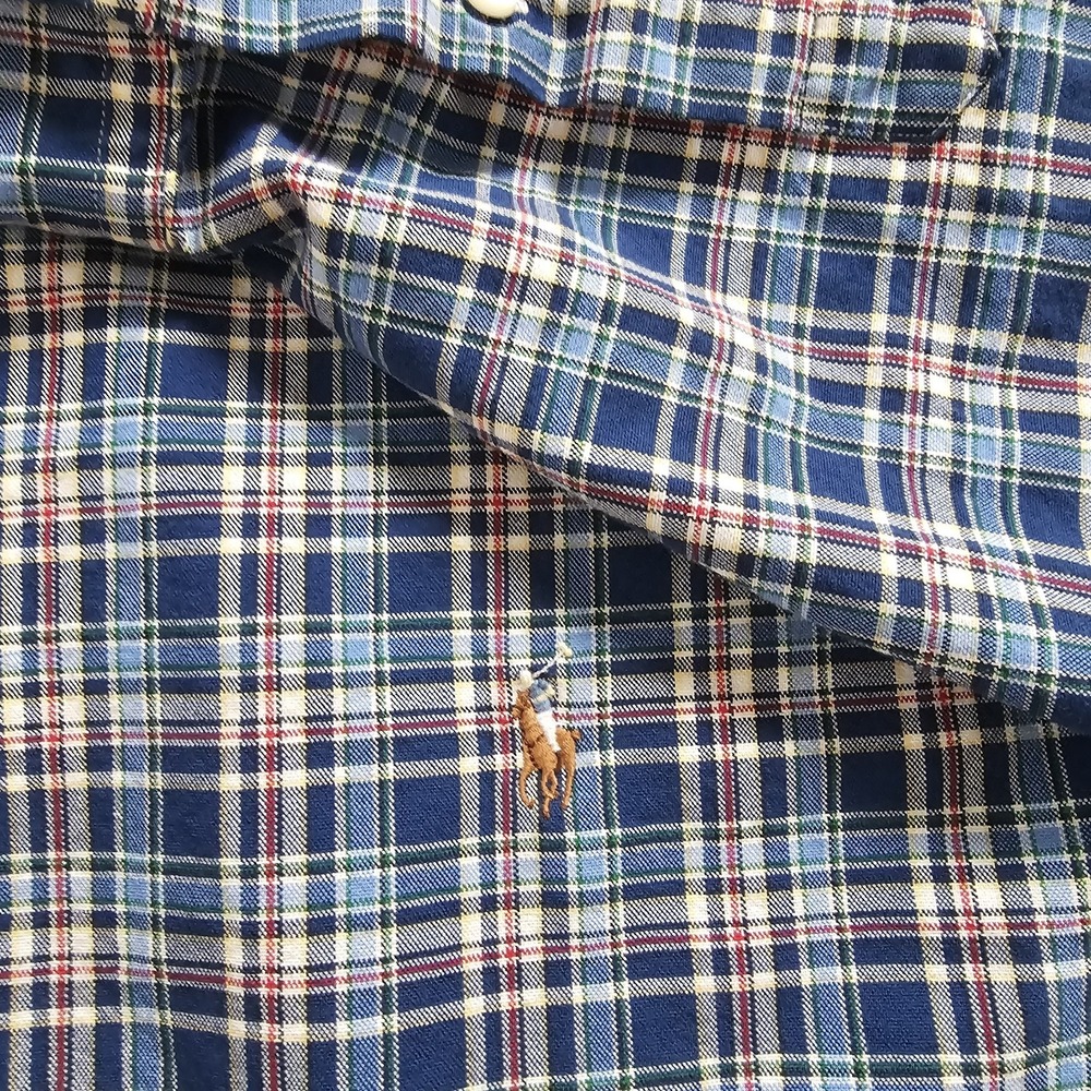 Ralph Lauren Mens 5XB Plaid Long Sleeve Button Down Shirt - Picture 3 of 7